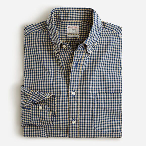 ❤️NWT J. Crew Men’s Relaxed Fit Cotton Button-down | M - Picture 1 of 9